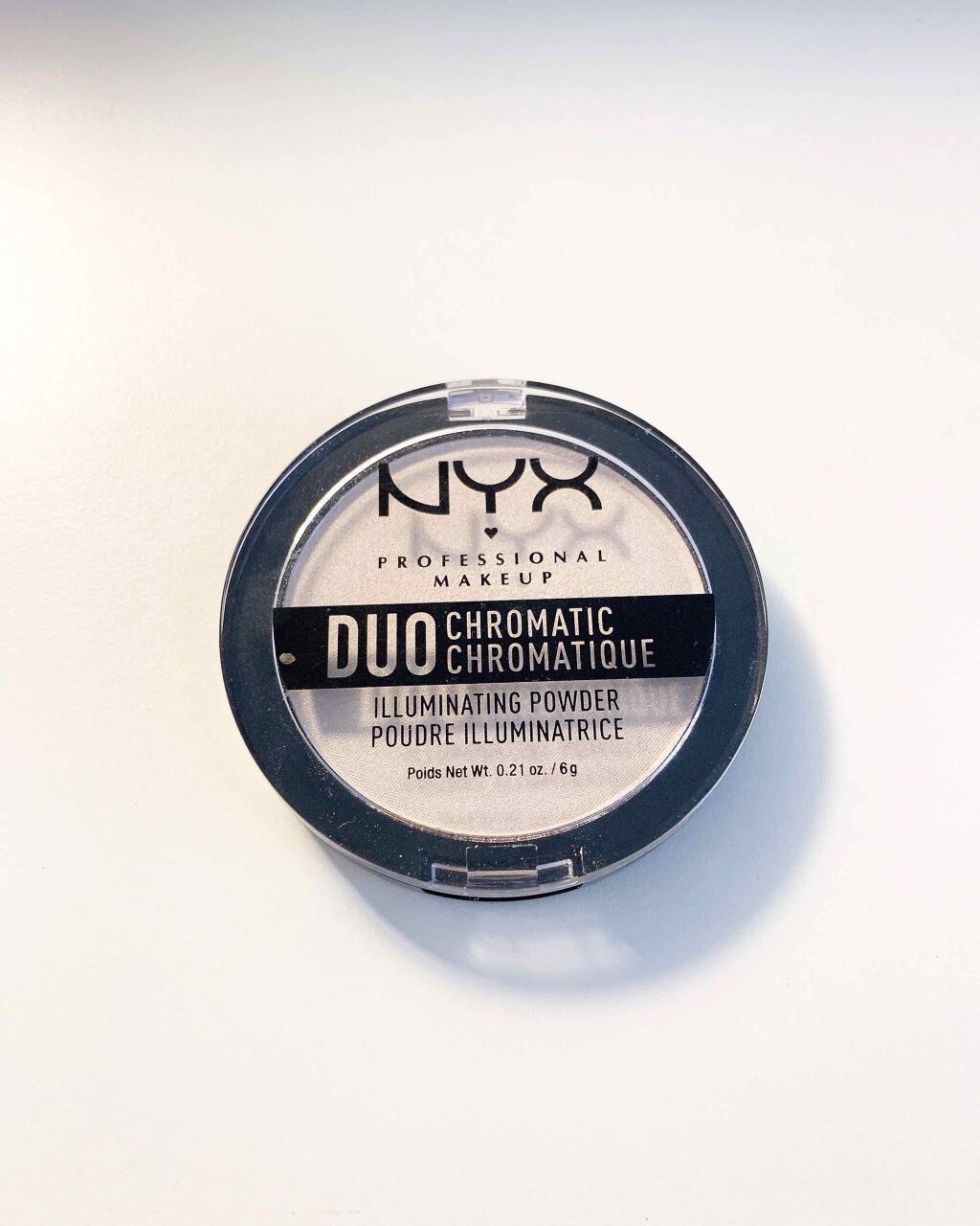 デュオクロマティック イルミネイティング パウダー/NYX Professional Makeup/パウダーハイライトを使ったクチコミ(1枚目)