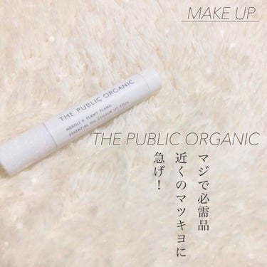 オーガニック認証 精油カラーリップスティック ノーブル オレンジ/THE PUBLIC ORGANIC/口紅を使ったクチコミ（1枚目）