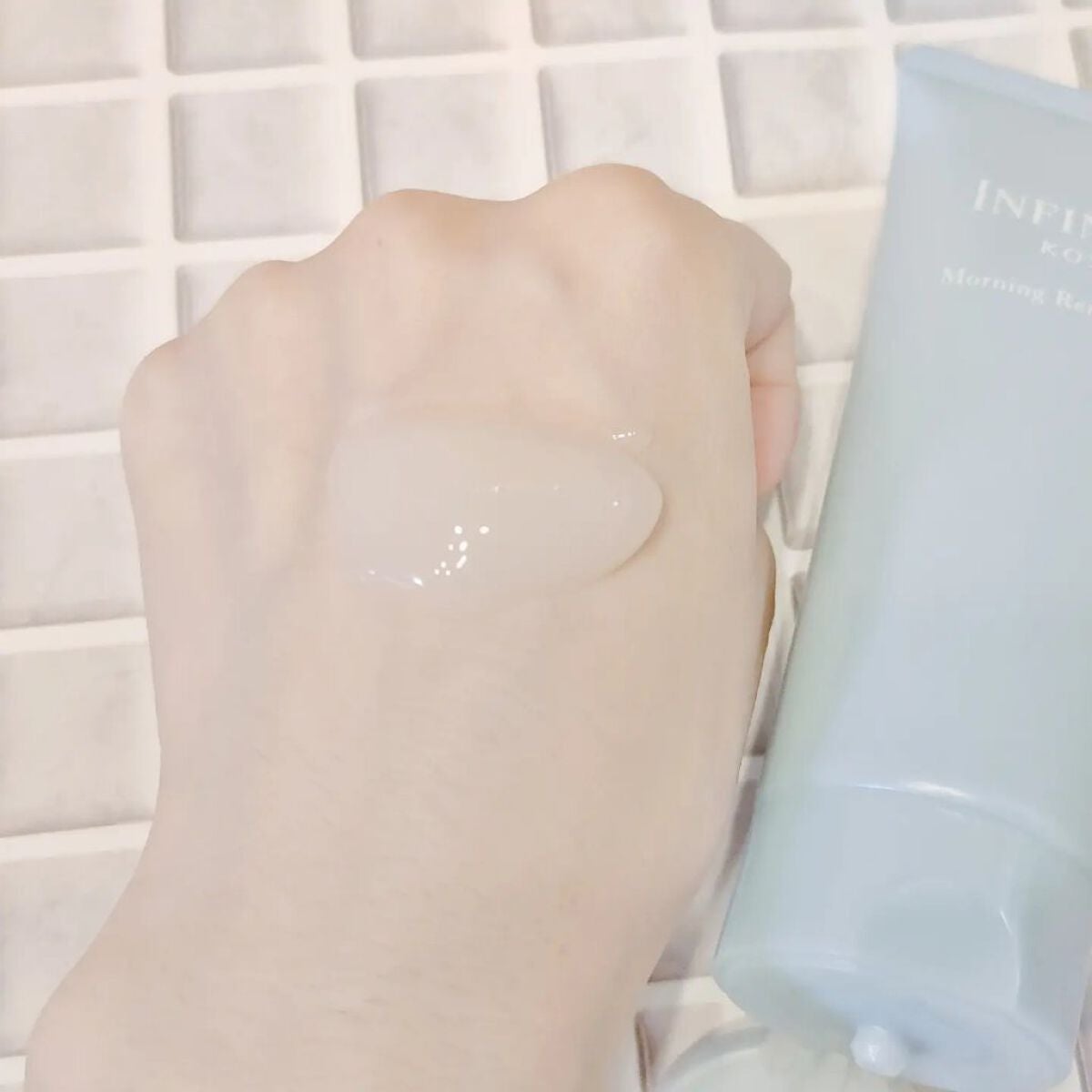 モーニング リニュー/インフィニティ/洗顔フォームを使ったクチコミ(3枚目)