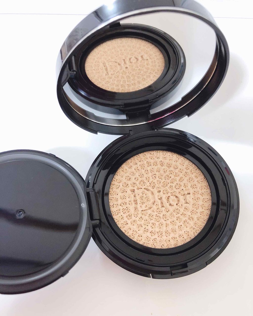 【旧】ディオールスキン フォーエヴァー クッション/Dior/クッションファンデーションを使ったクチコミ（2枚目）