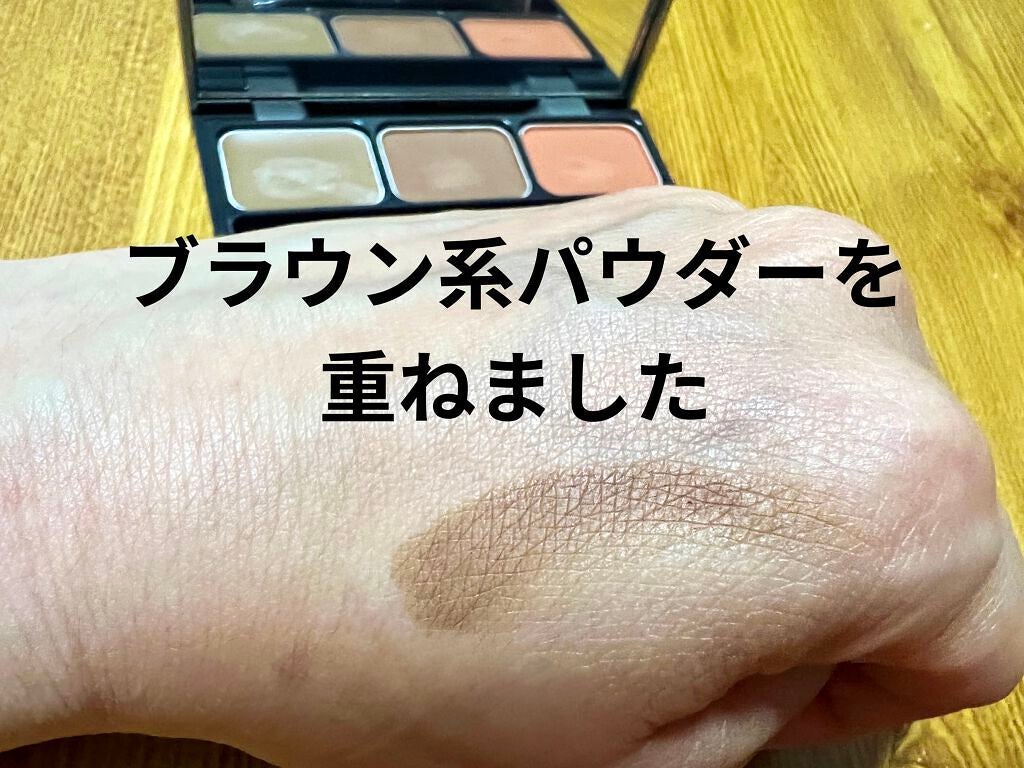 パレットアイブロウ/&be/パウダーアイブロウを使ったクチコミ(5枚目)