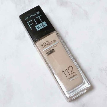 フィットミーリキッドファンデーションD 112/MAYBELLINE NEW YORK/リキッドファンデーションを使ったクチコミ（2枚目）