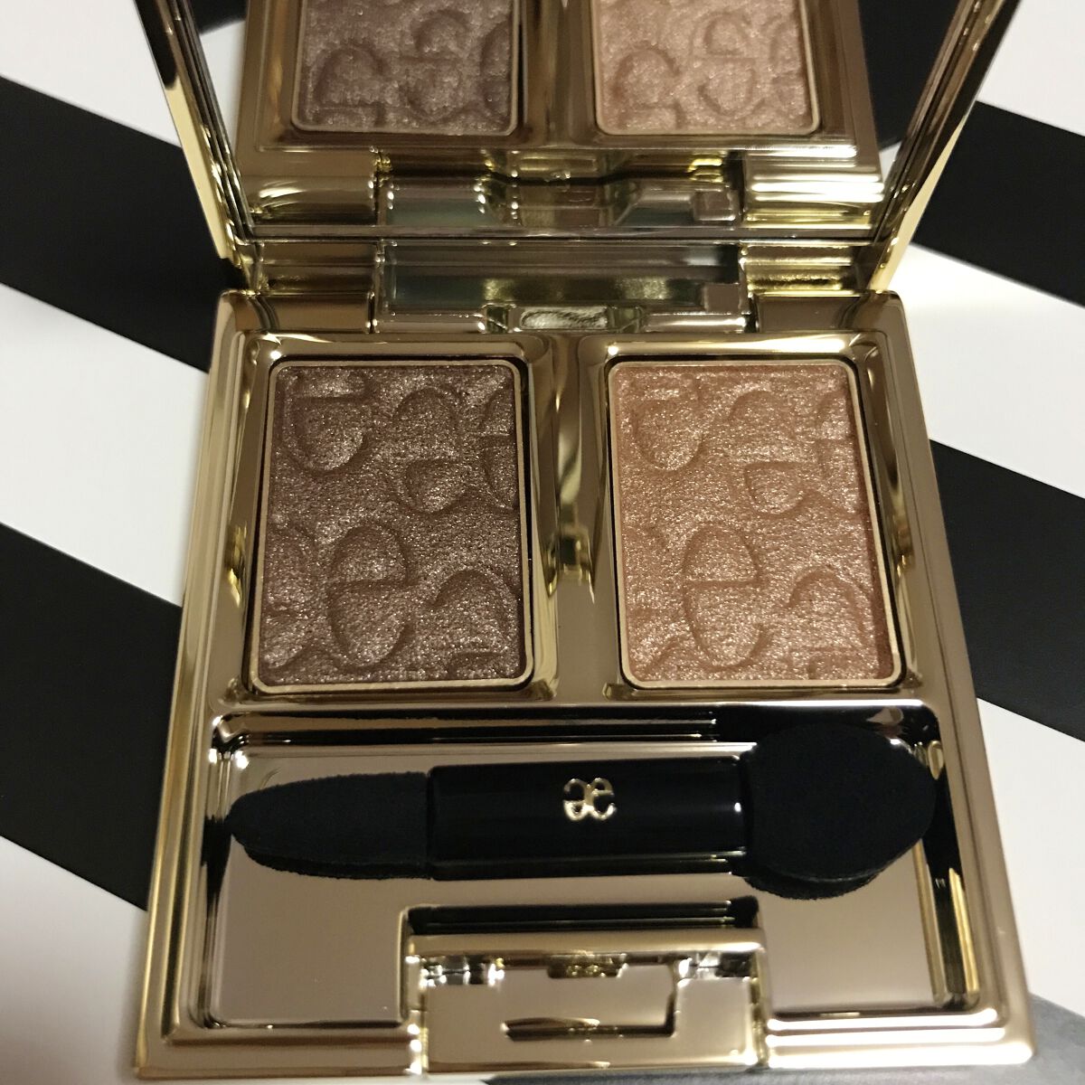 エレガンス アルモニーアイズ 01/Elégance/アイシャドウパレットを使ったクチコミ（3枚目）