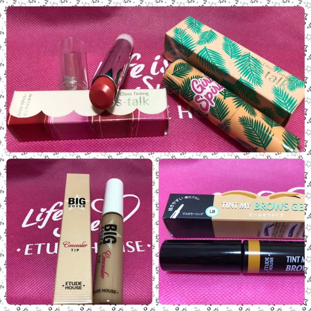 V.SNOW.B on LIPS 「こんにちは😃エチュードハウスのラッキーバッグ2019プレイフル..」(3枚目)