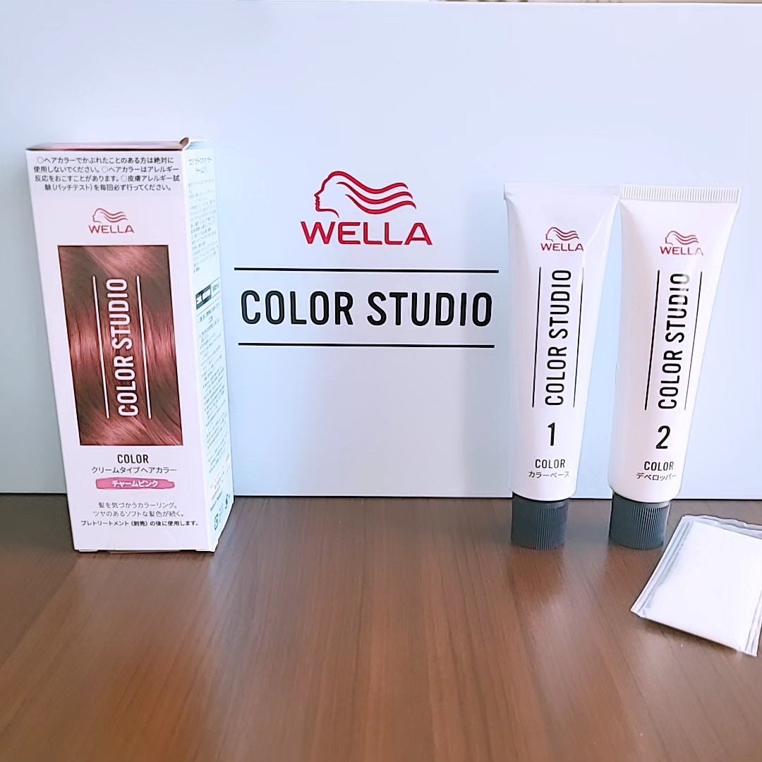 ウエラ カラースタジオ クリームタイプヘアカラー/ウエラ/ヘアカラーを使ったクチコミ(2枚目)