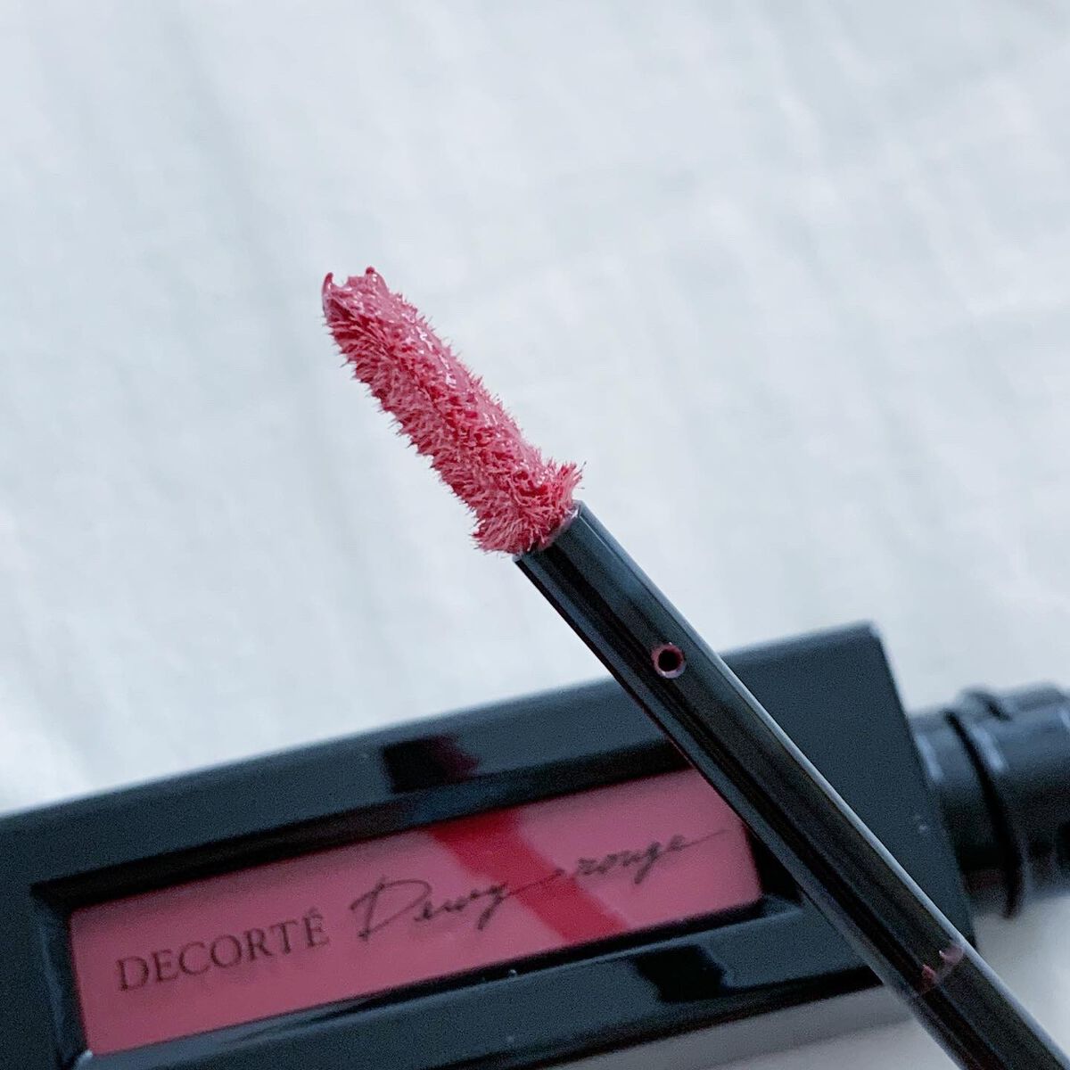 ルージュ デコルテ リキッド/DECORTÉ/口紅を使ったクチコミ(3枚目)