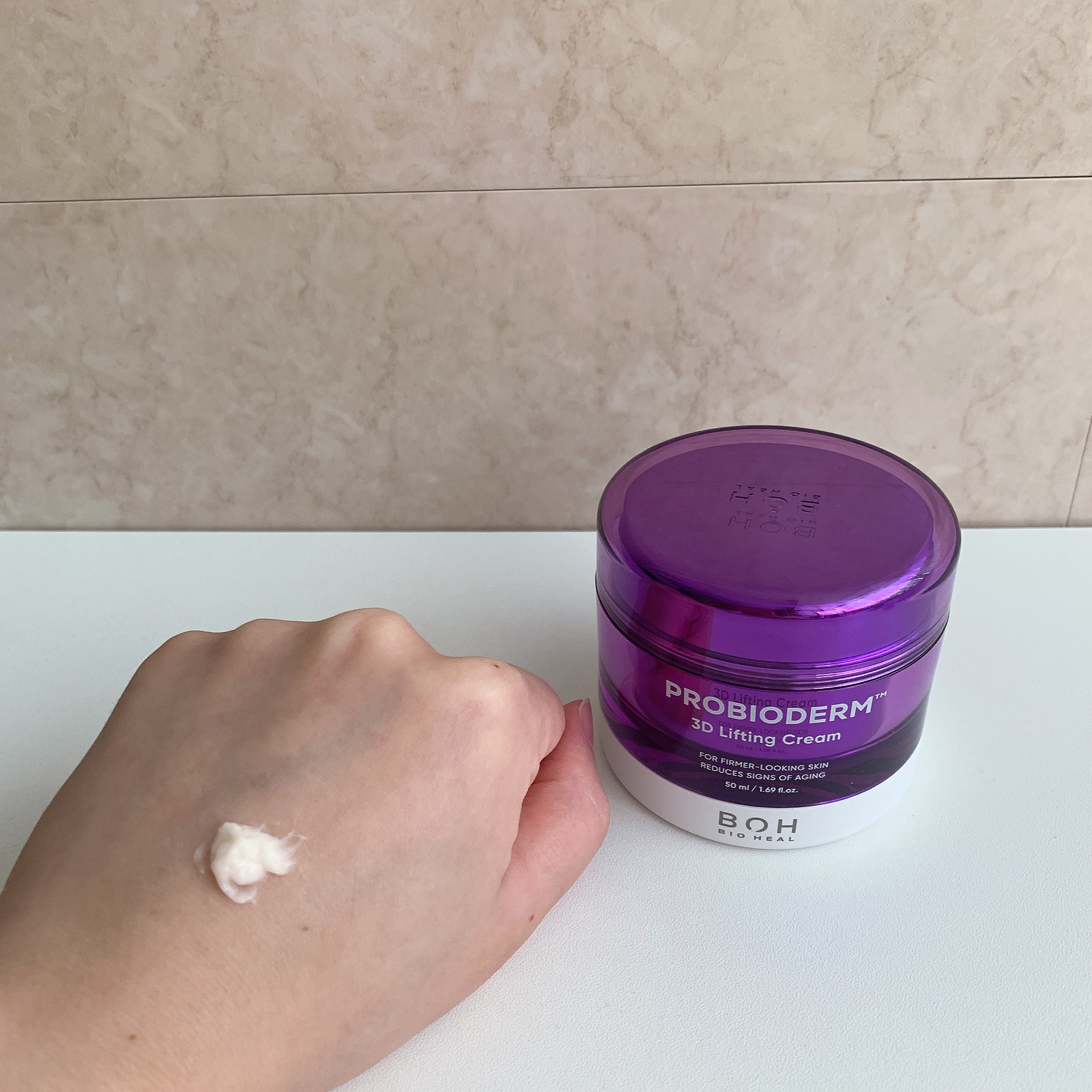 バイオヒールボ プロバイオダーム 3Dリフティングクリーム/BIOHEAL BOH/フェイスクリームを使ったクチコミ（3枚目）