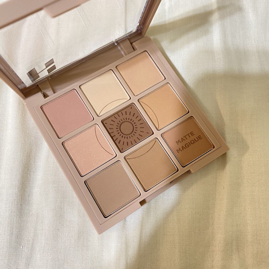 マイフェイブムードアイパレット 9カラー/HOLIKA HOLIKA/アイシャドウパレットを使ったクチコミ（2枚目）