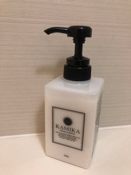 黒髪クリームシャンプー/KAMIKA/シャンプー・コンディショナーを使ったクチコミ(1枚目)
