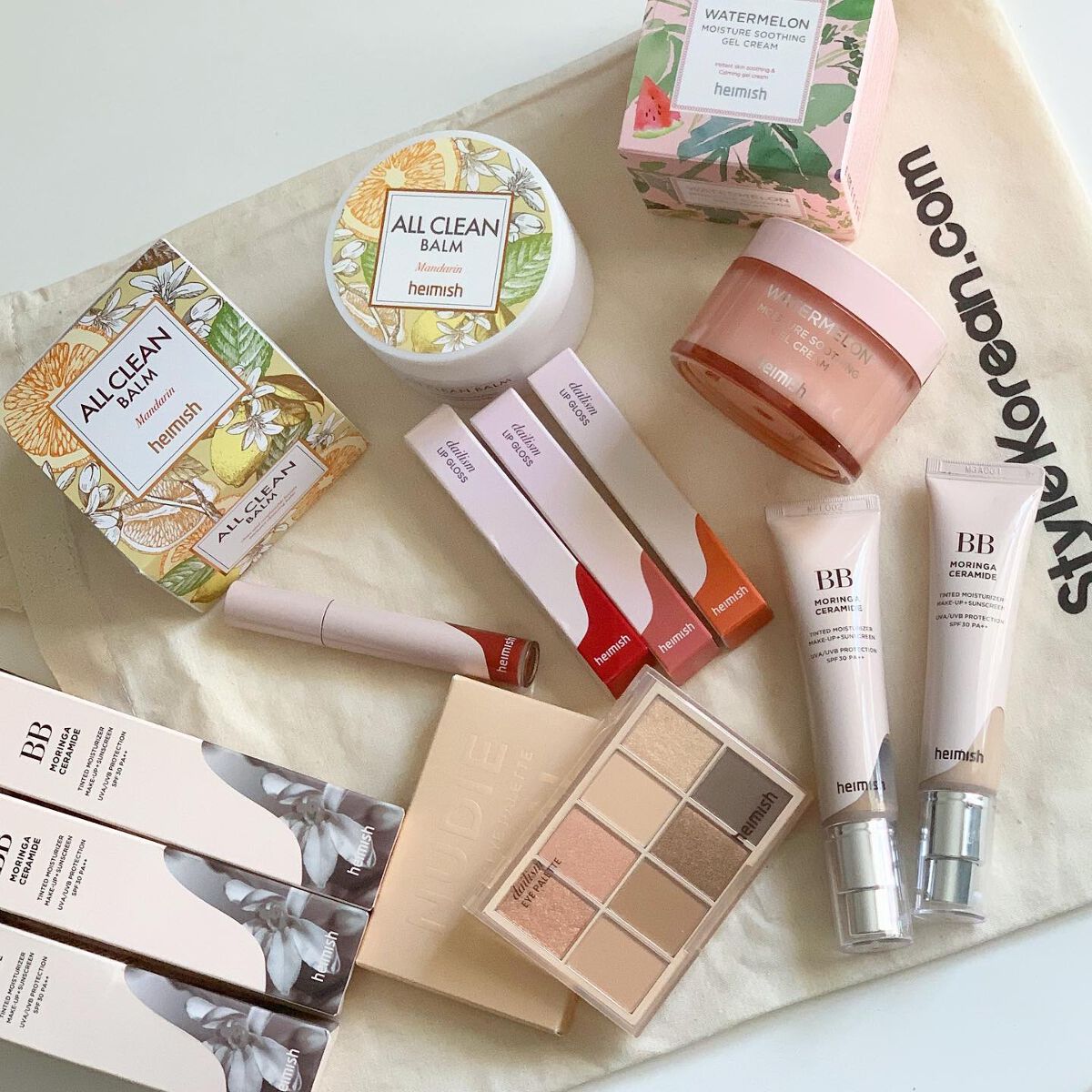 ウォーターメロン モイスチャーサージゲルクリーム/heimish/フェイスクリームを使ったクチコミ（1枚目）