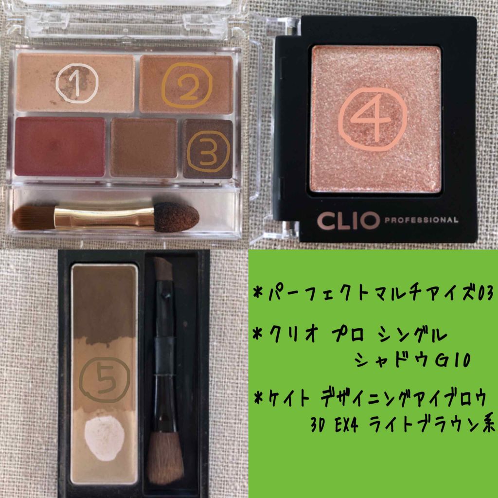 パウダー＆ペンシル　アイブロウＥＸ/excel/アイブロウペンシルを使ったクチコミ（2枚目）