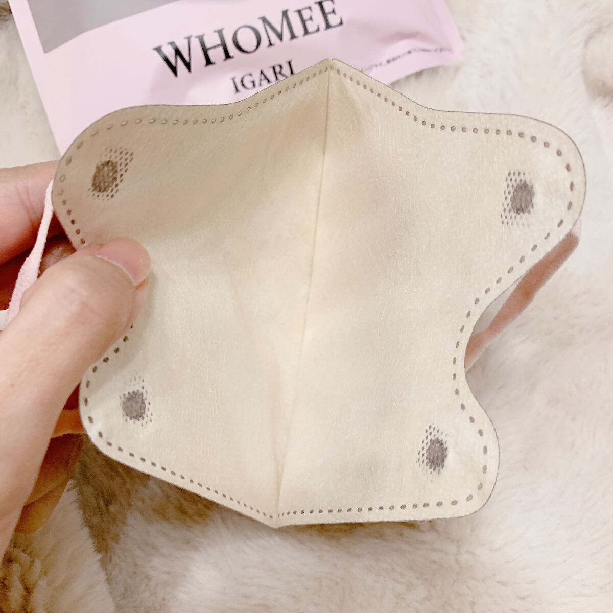 3Dフィットマスク/WHOMEE/マスクを使ったクチコミ(2枚目)