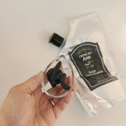 ブラッククリームシャンプー/creme de Ann/市販シャンプーを使ったクチコミ(3枚目)