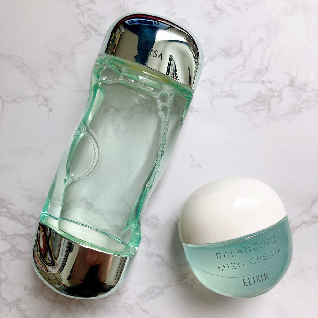  エリクシール ルフレ バランシング みずクリーム/エリクシール/フェイスクリームを使ったクチコミ（1枚目）