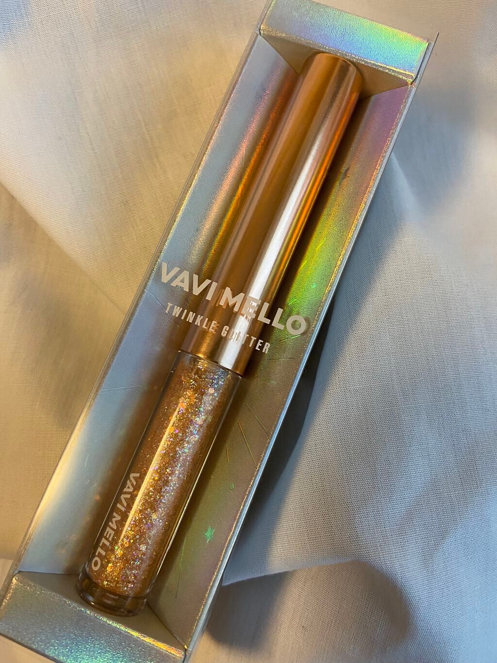 トゥインクルグリッター/VAVI MELLO/グリッターを使ったクチコミ(1枚目)