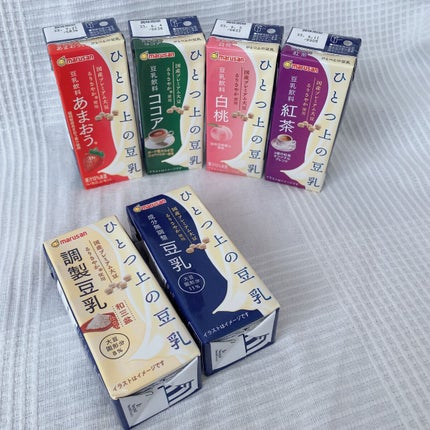 ひとつ上の豆乳 成分無調整豆乳/マルサンアイ/豆乳飲料を使ったクチコミ(1枚目)