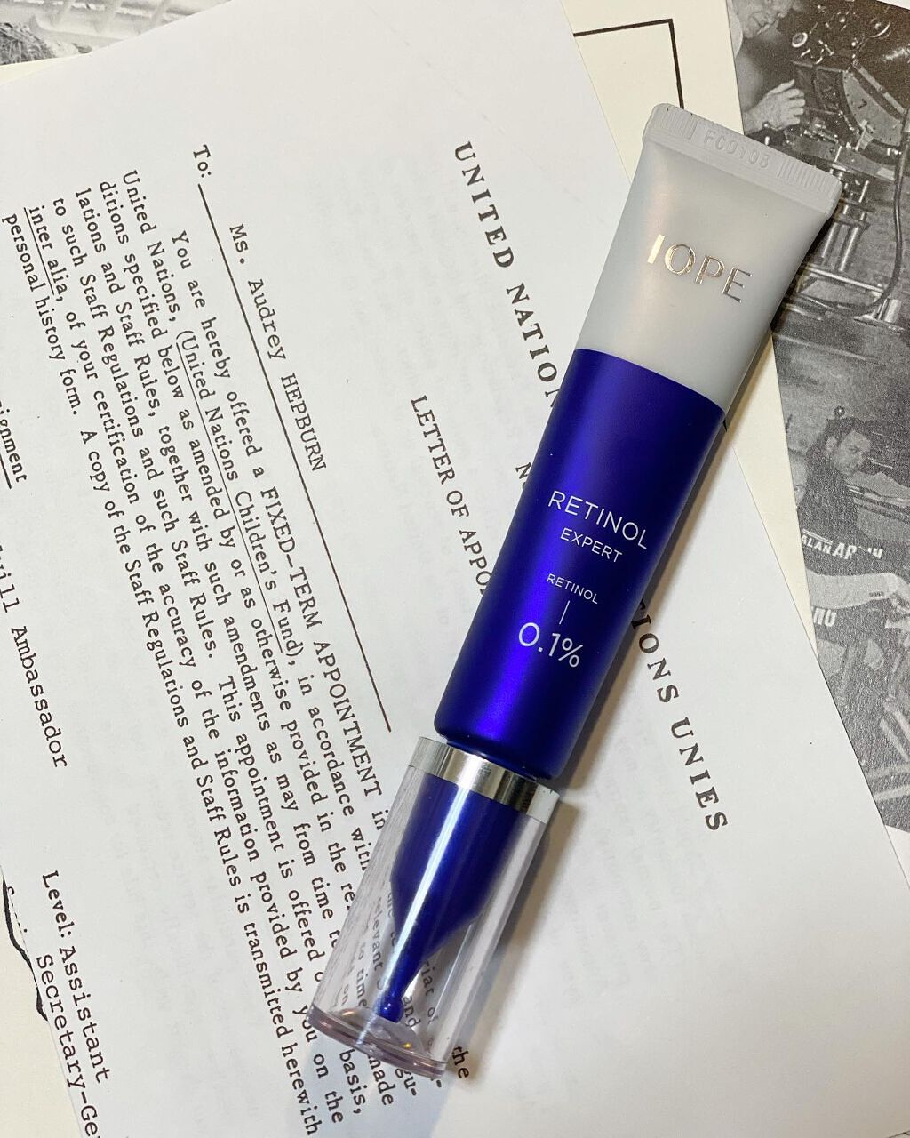 レチノール エキスパート0.1%/IOPE/美容液を使ったクチコミ（1枚目）