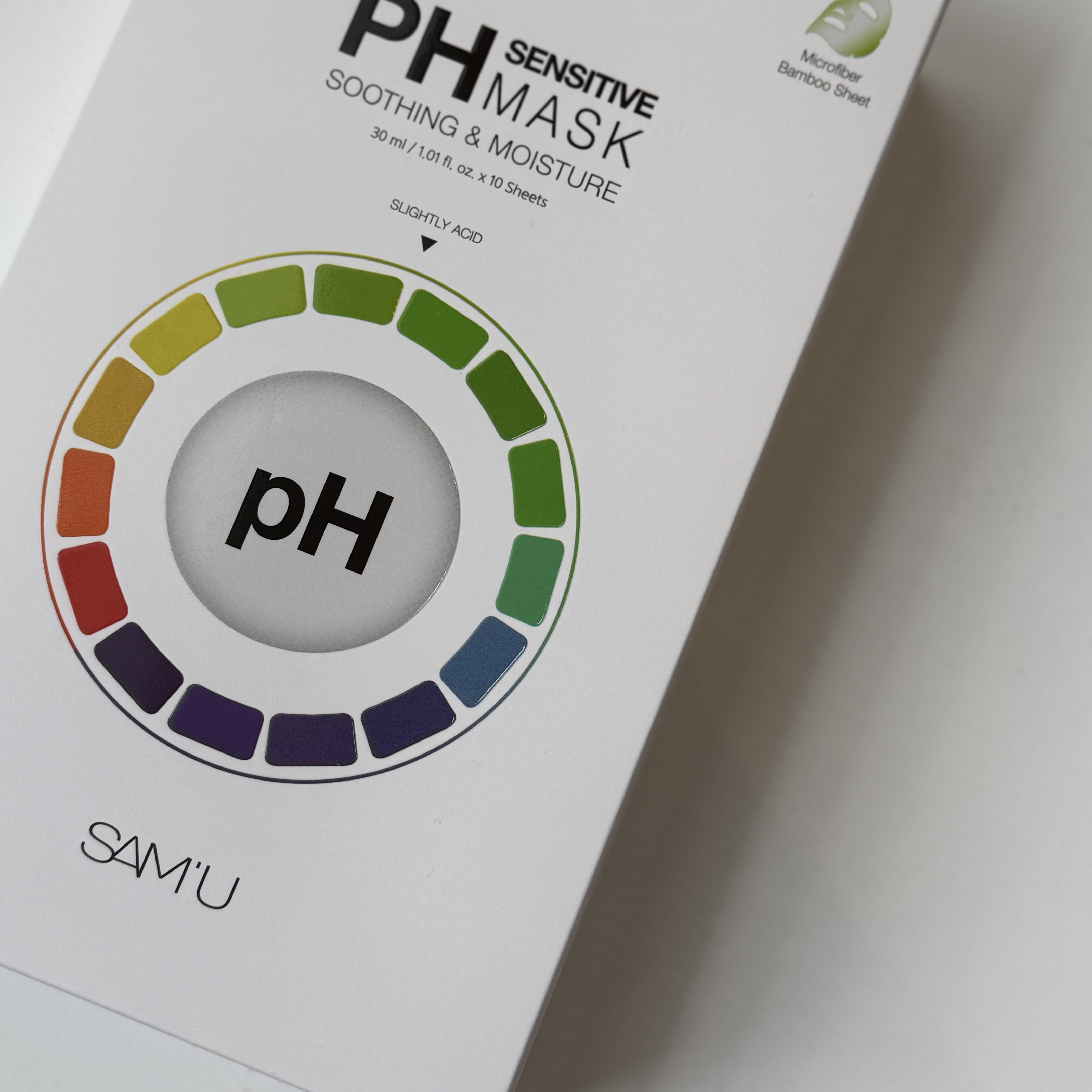 PHセンシティブマスクスージング＆モイスト/SAM'U/シートマスク・パックを使ったクチコミ（1枚目）