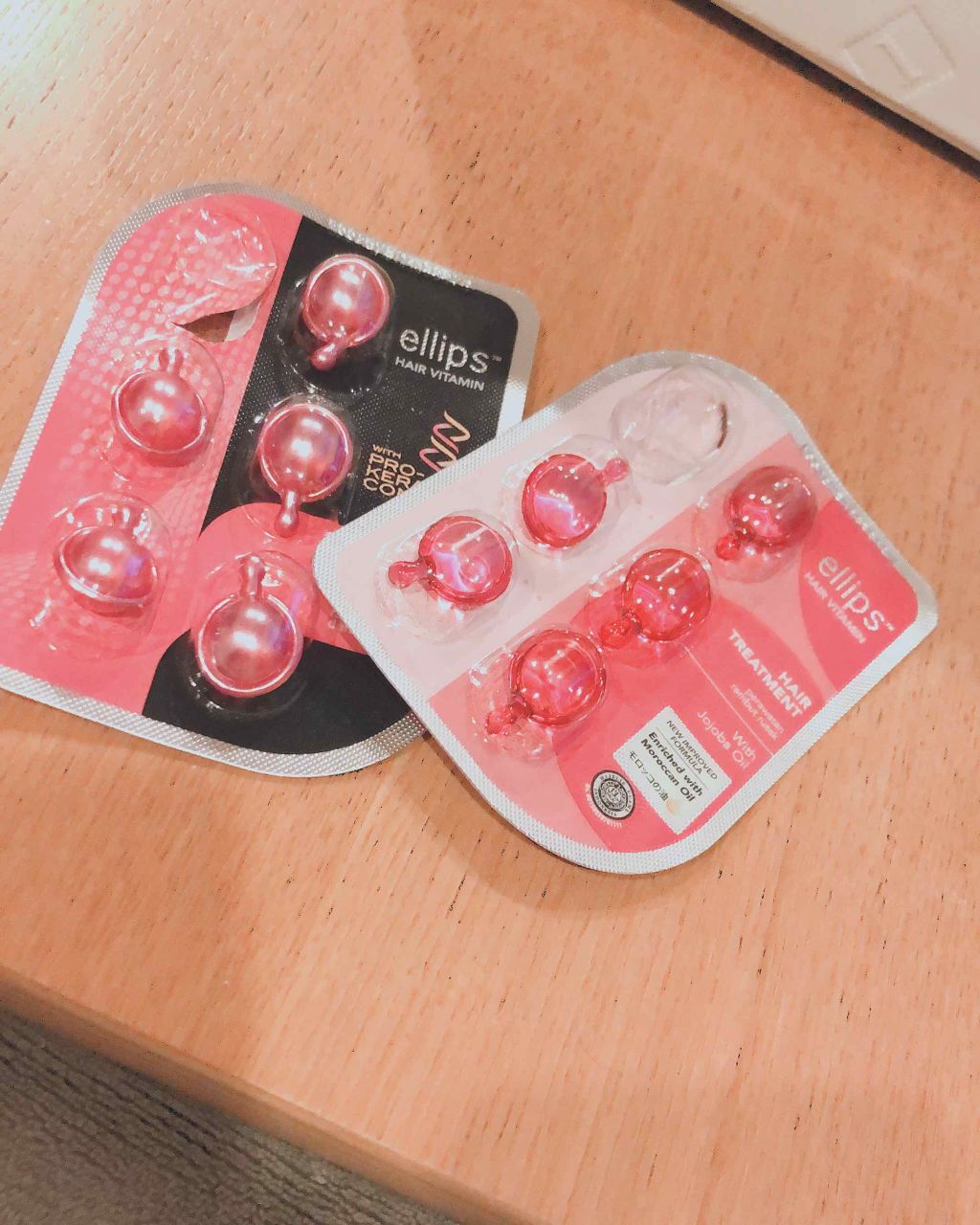 ヘアーオイル【トリートメント】/ellips/ヘアオイルを使ったクチコミ(1枚目)