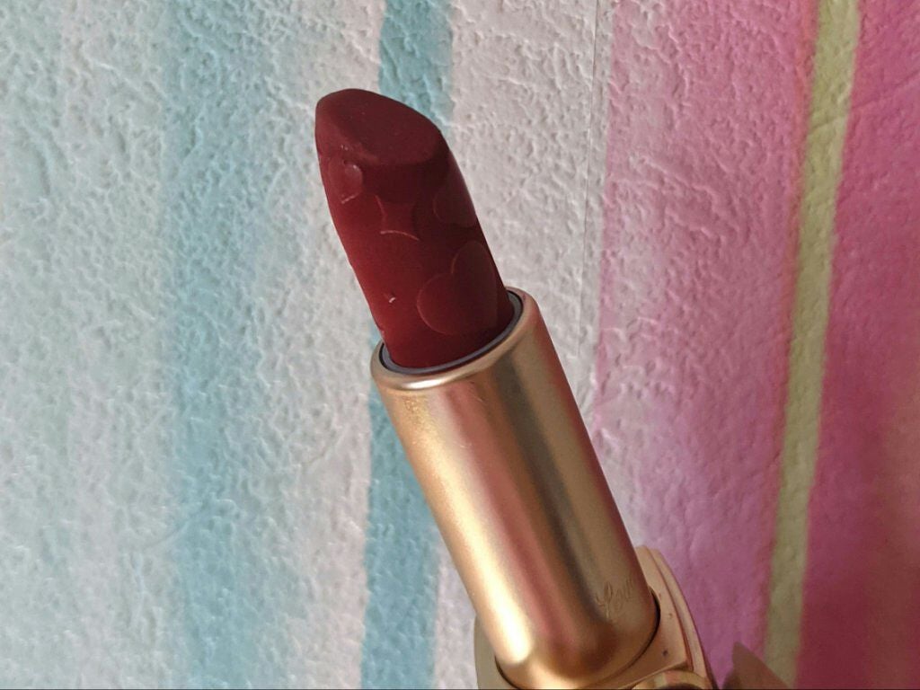 スイートポテト on LIPS 「#正直レビュー発色…★★★★落ち方…★★色のもち度…★★★伸び..」(2枚目)