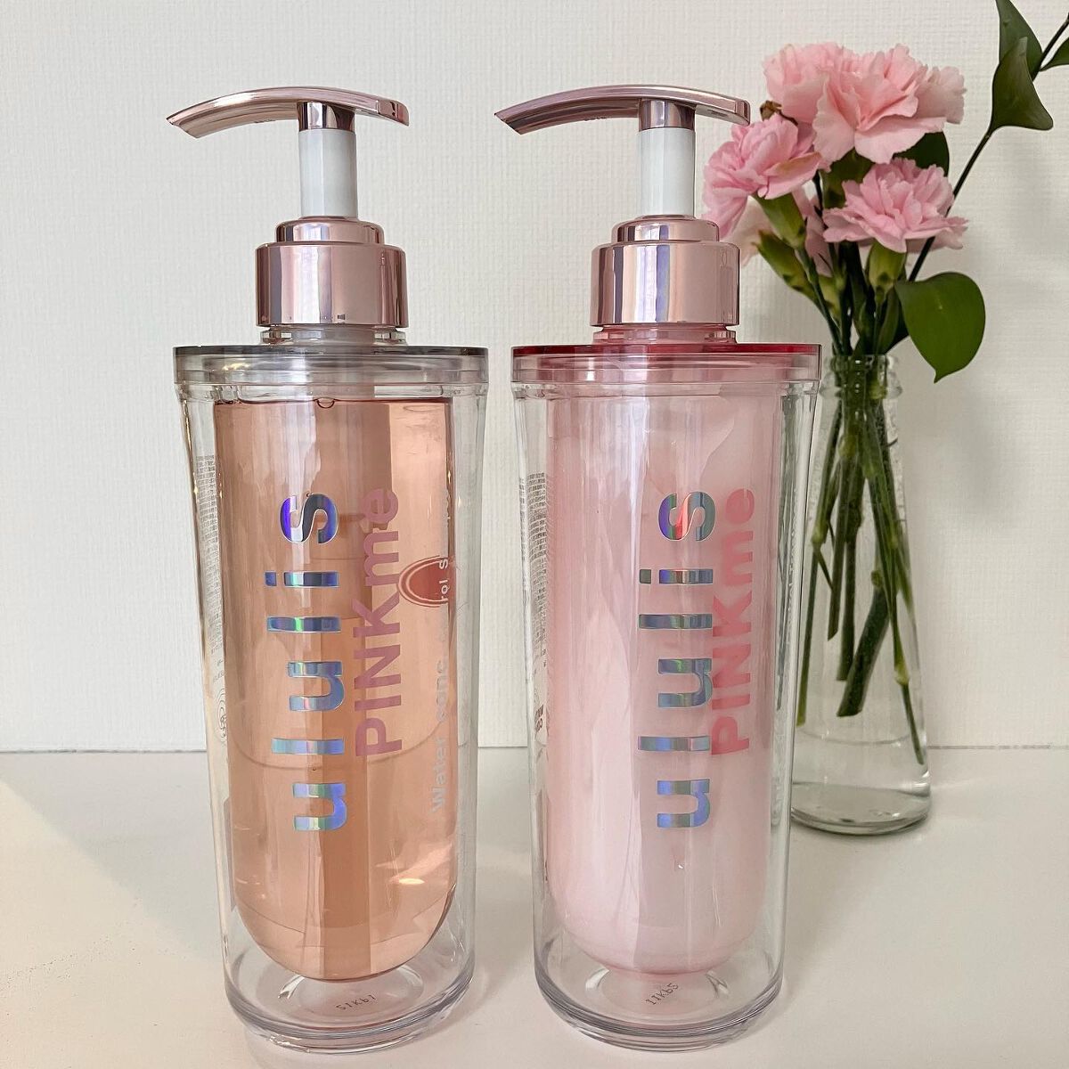 ウォーターコンク モイスト シャンプー（桜ver.)/ヘアトリートメント(桜ver.)/ululis/市販シャンプーを使ったクチコミ（2枚目）