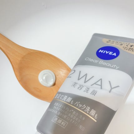 ニベア2WAY美容洗顔/ニベア/洗顔フォームを使ったクチコミ(2枚目)