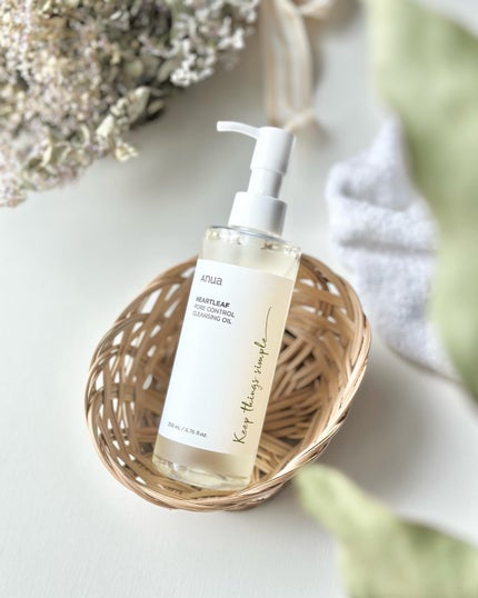 ドクダミ ポアコントロールクレンジングオイル/Anua/オイルクレンジングを使ったクチコミ(1枚目)