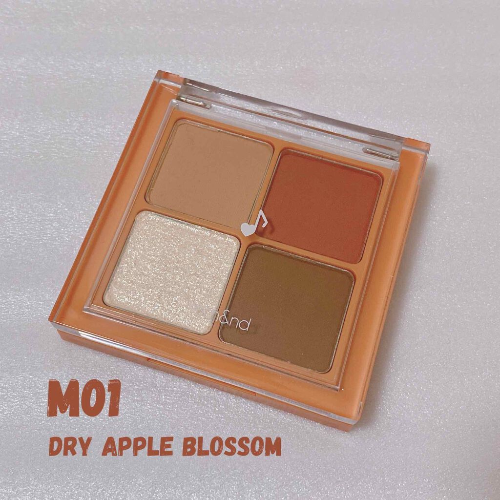 ベターザンアイズ ミュージックシリーズ/rom&nd/アイシャドウパレットを使ったクチコミ(1枚目)