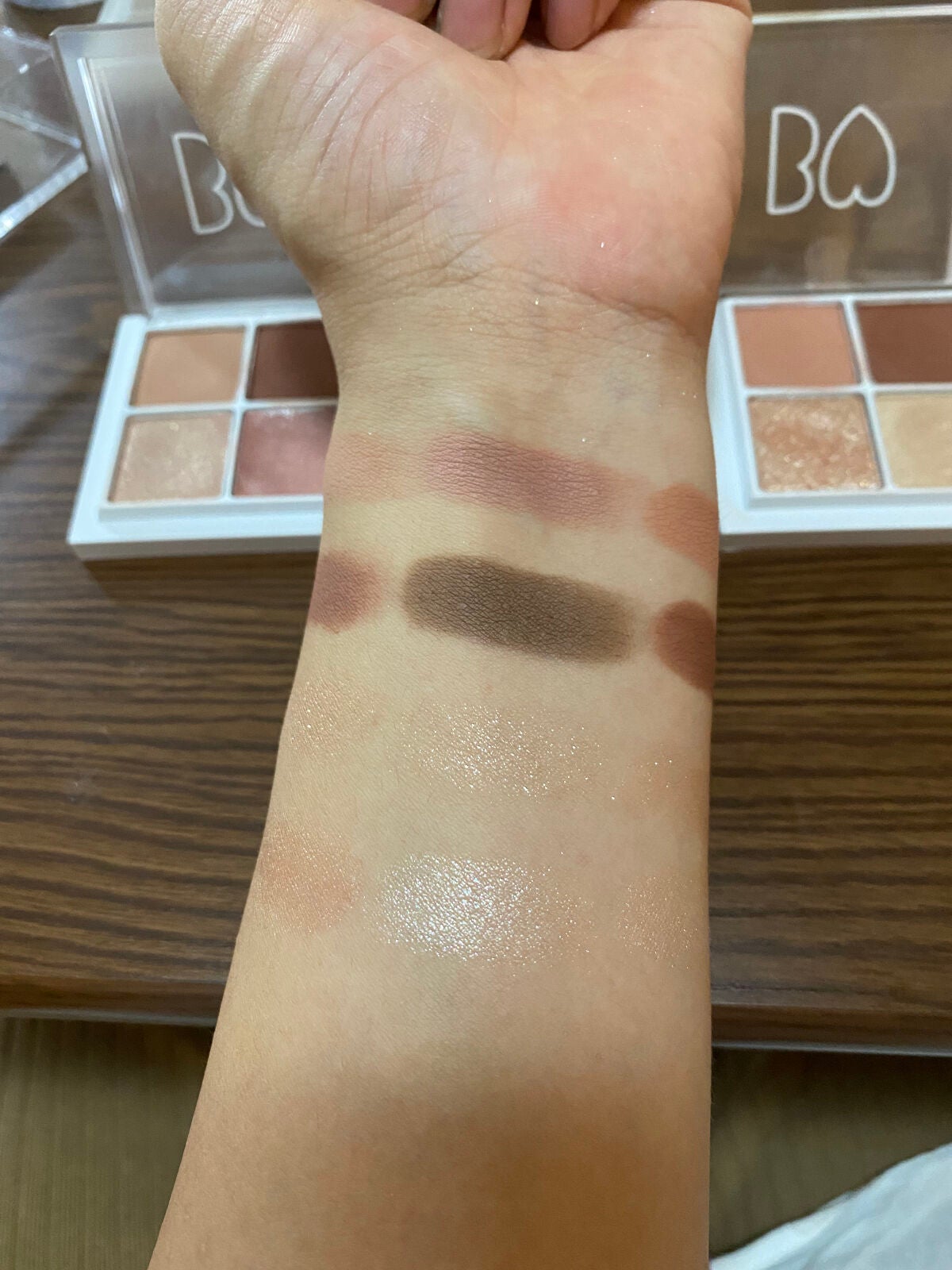 THE アイパレR/b idol/アイシャドウパレットを使ったクチコミ(2枚目)