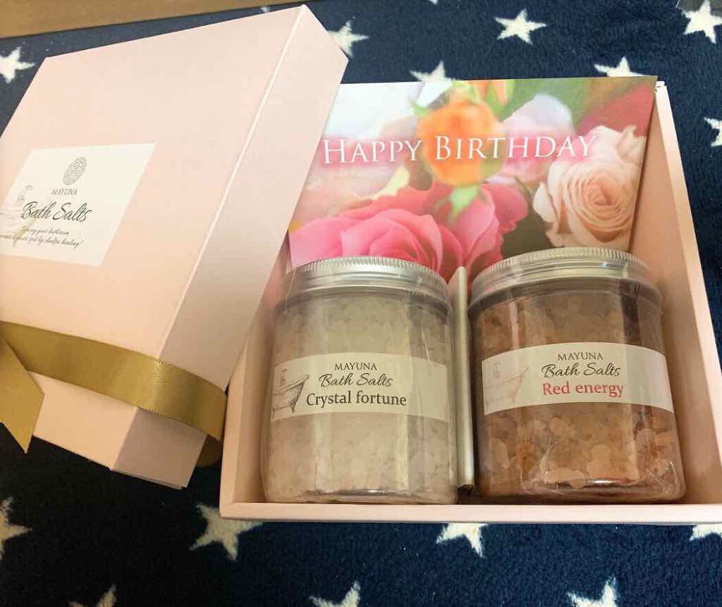 バスソルト ギフトセット/MAYUNA/入浴剤を使ったクチコミ（1枚目）
