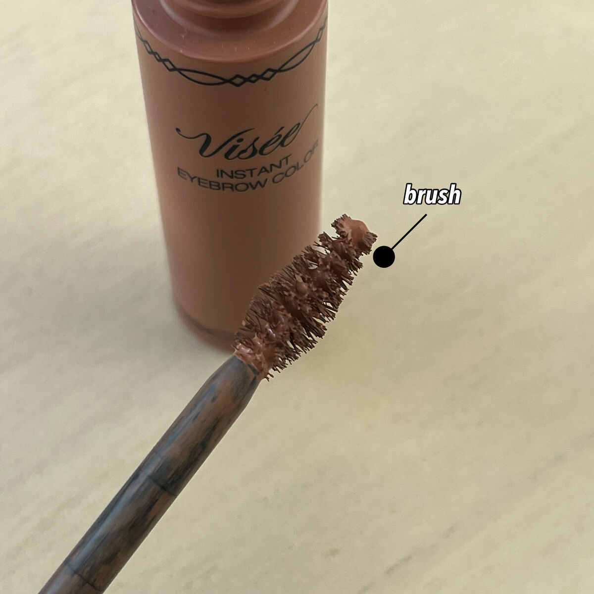 ヴィセ リシェ インスタント アイブロウ カラー/Visée/眉マスカラを使ったクチコミ（2枚目）