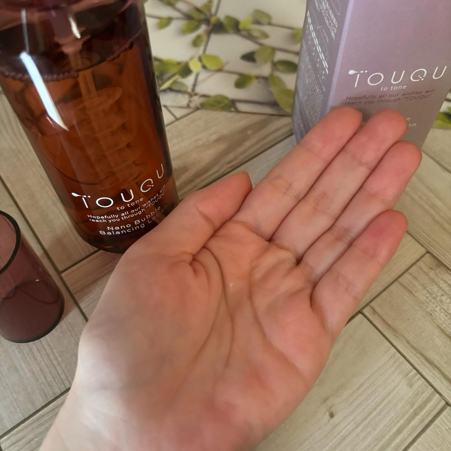 TOUQU to tone ナノバブル モイスチュアローション/TOUQU to tone/化粧水を使ったクチコミ（3枚目）