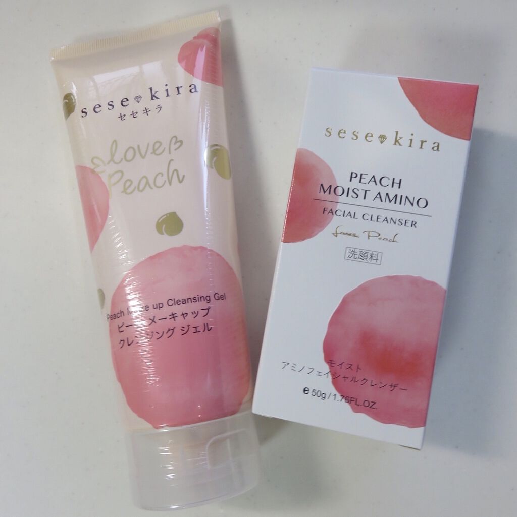 ピーチ モイスト アミノ フェイシャル クレンザー/セセキラ /洗顔フォームを使ったクチコミ（3枚目）