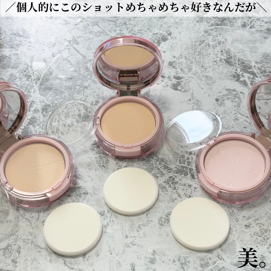 ザ・ブラーパウダーパクト/ABOUT TONE/プレストパウダーを使ったクチコミ（2枚目）