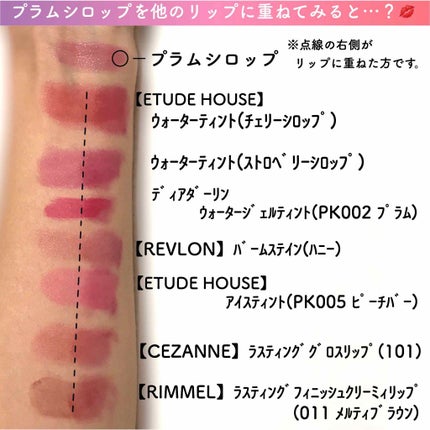 リップティントシロップ/キャンメイク/リップティントを使ったクチコミ(4枚目)