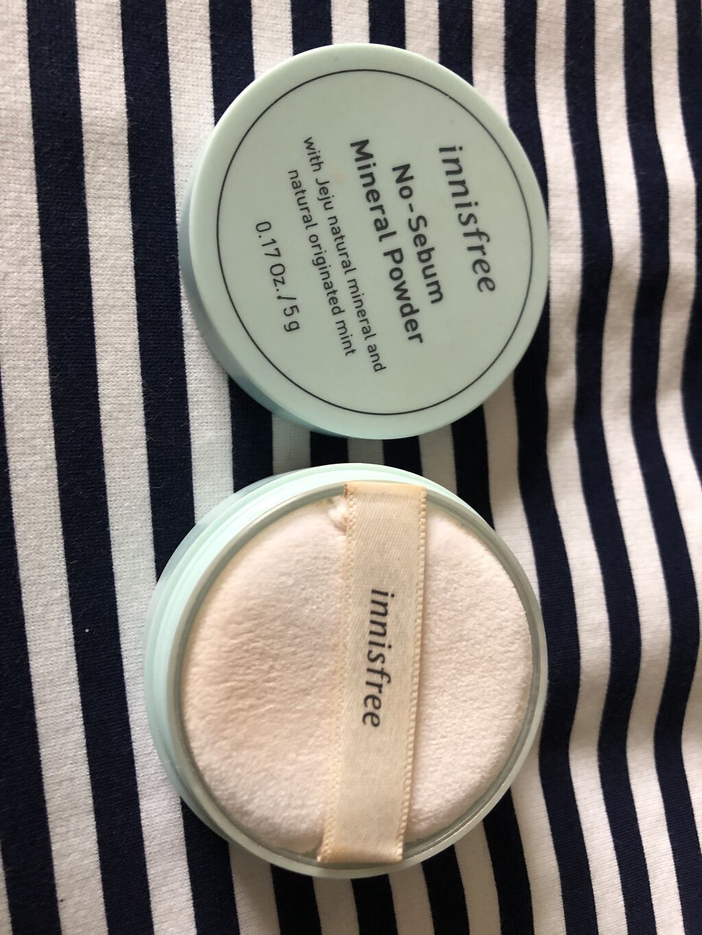 ノーセバム ミネラルパウダー/innisfree/ルースパウダーを使ったクチコミ（2枚目）