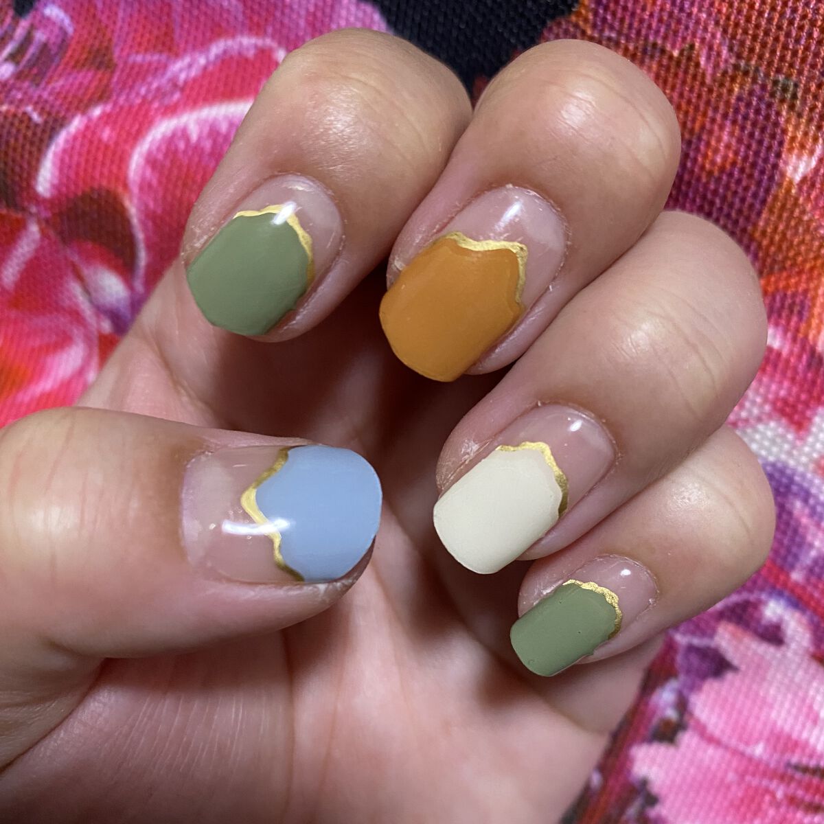 EDGEU ジェルネイルシール/EDGEU/ネイルシールを使ったクチコミ（2枚目）