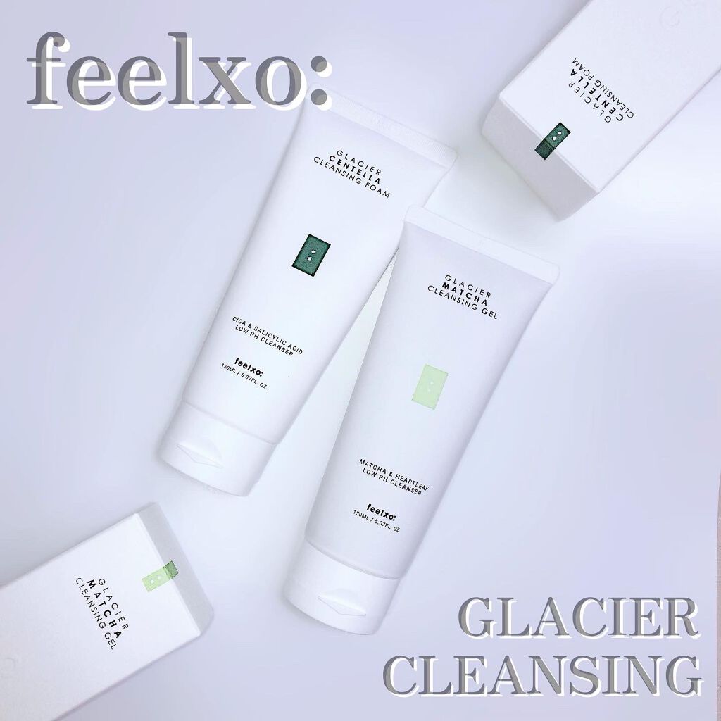 GLACIER CENTELLA CLEANSING FOAM/feelxo/クレンジングクリームを使ったクチコミ(1枚目)