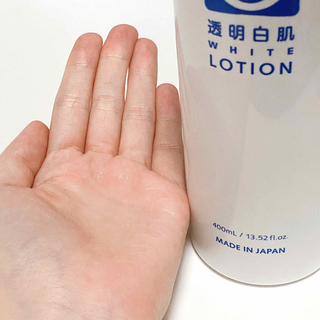 ホワイトローション/透明白肌/化粧水を使ったクチコミ（3枚目）