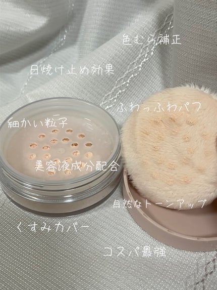 シルキールースモイストパウダー/キャンメイク/ルースパウダーを使ったクチコミ(2枚目)