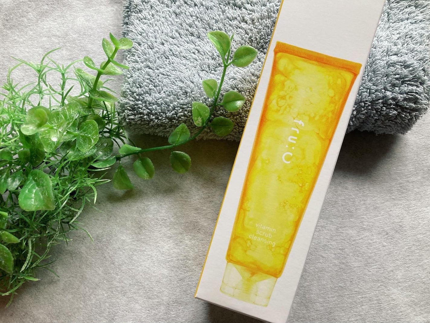 ビタミンスクラブクレンジング/Fru:C/クレンジングジェルを使ったクチコミ(5枚目)