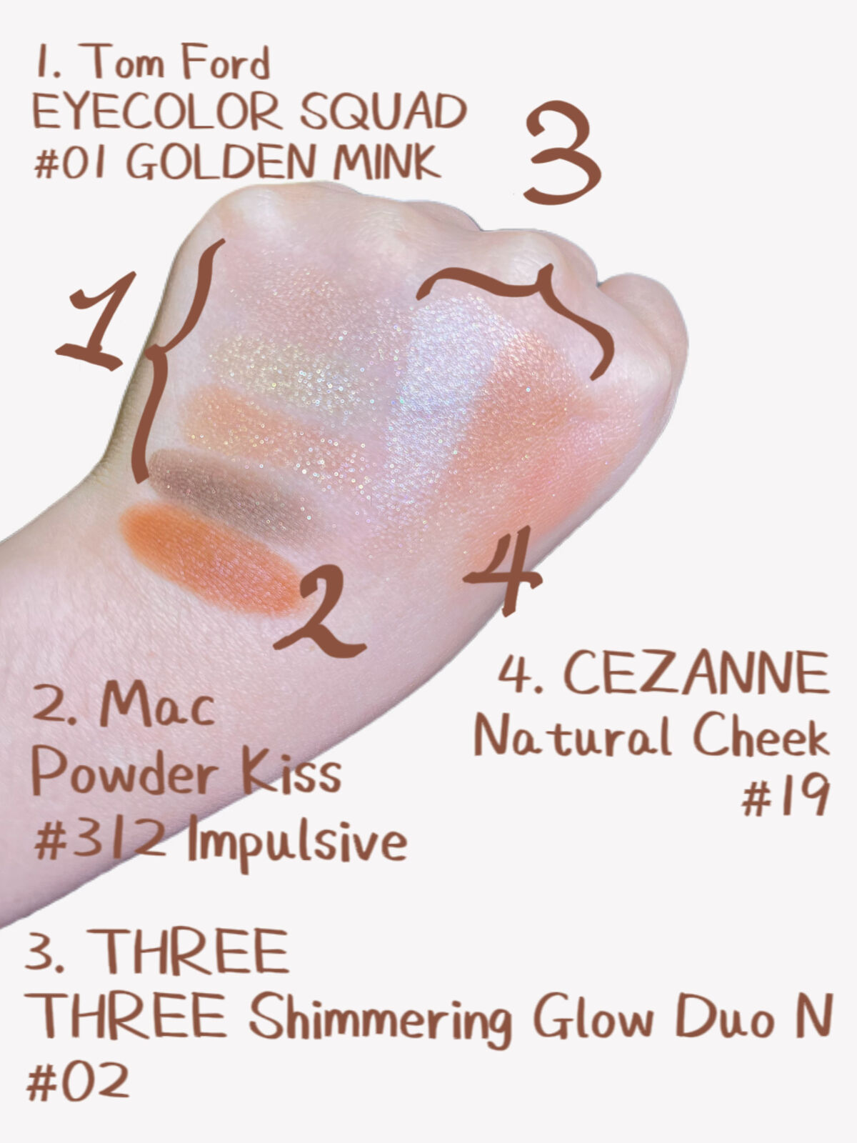 アイ カラー クォード/TOM FORD BEAUTY/アイシャドウパレットを使ったクチコミ（2枚目）