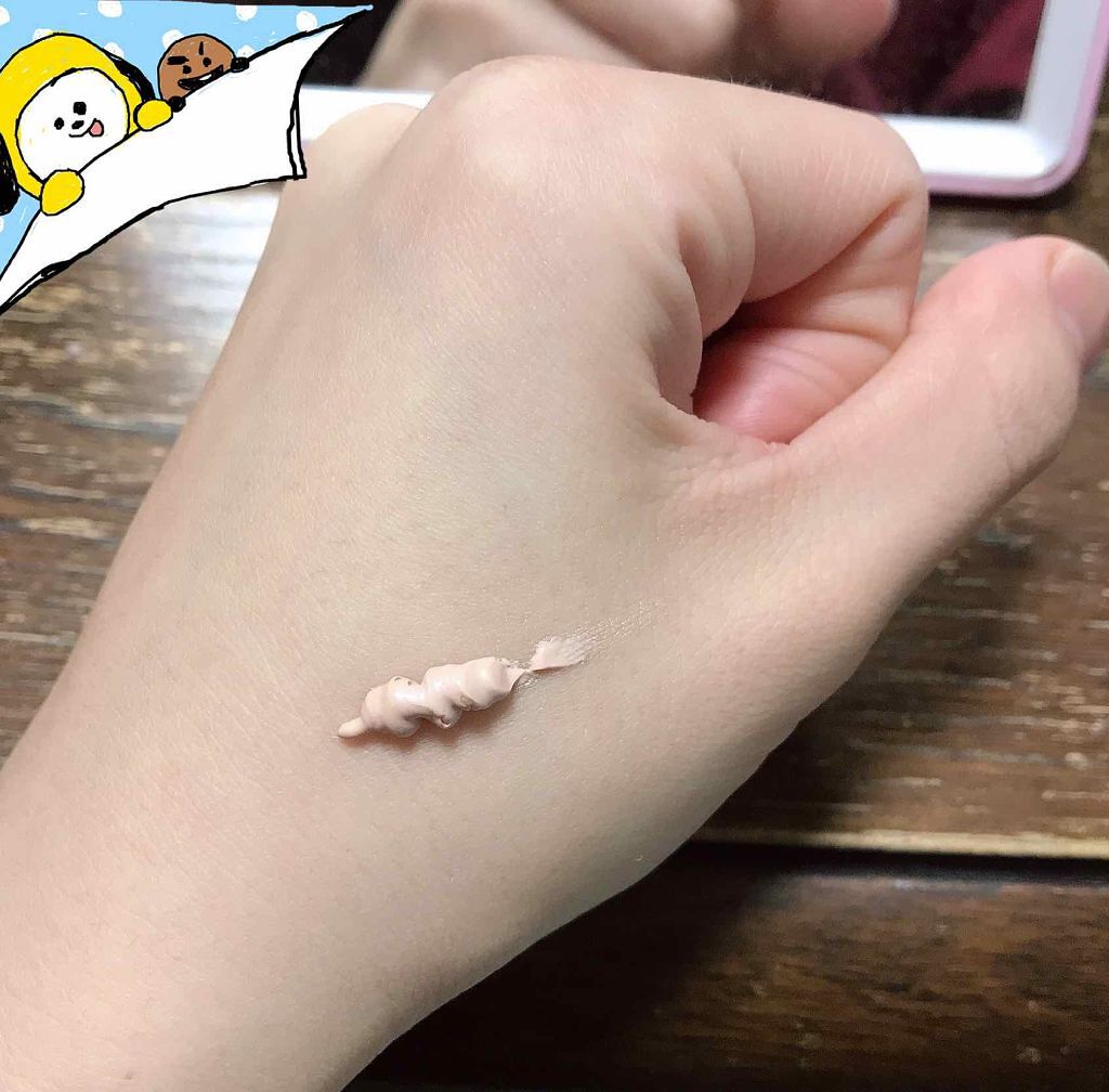 フェイクヌードクリーム/素肌記念日/クリーム・エマルジョンファンデーションを使ったクチコミ（2枚目）