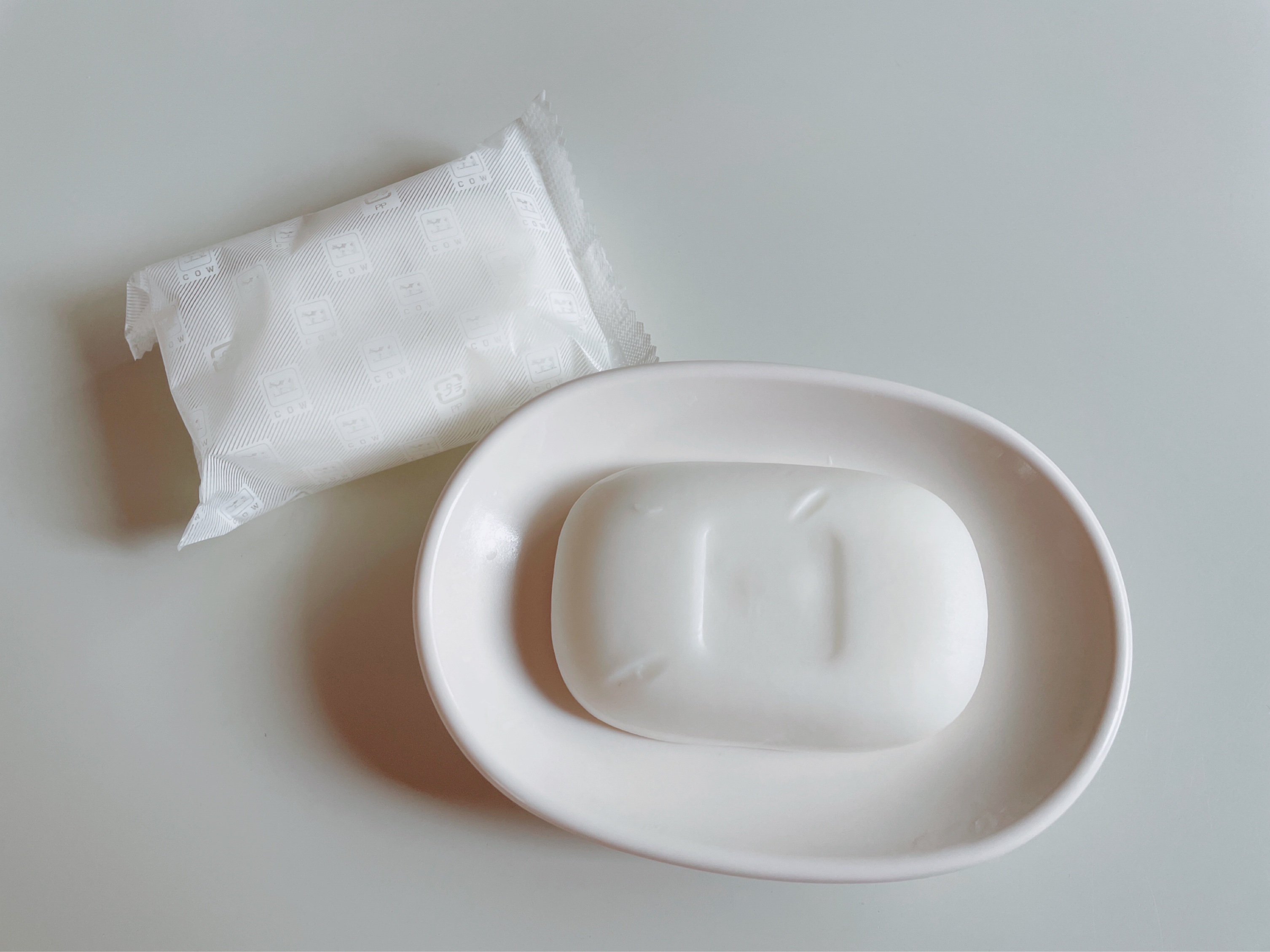 赤箱 (しっとり)/カウブランド/洗顔石鹸を使ったクチコミ（1枚目）