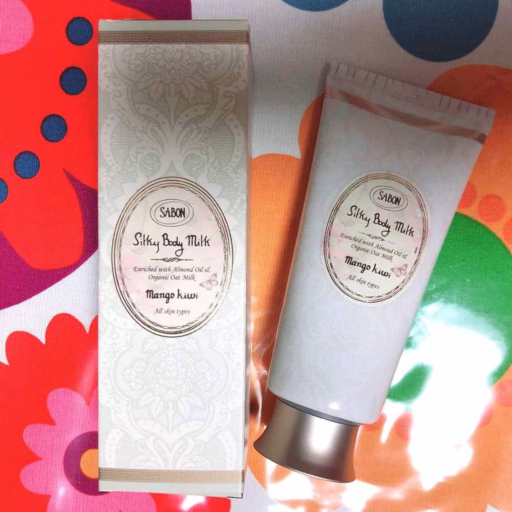 シルキーボディミルク マンゴー・キウイ/SABON/ボディミルクを使ったクチコミ（1枚目）