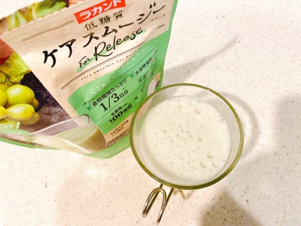 低糖質ケアスムージー/ラカント/美容サプリメントを使ったクチコミ(5枚目)