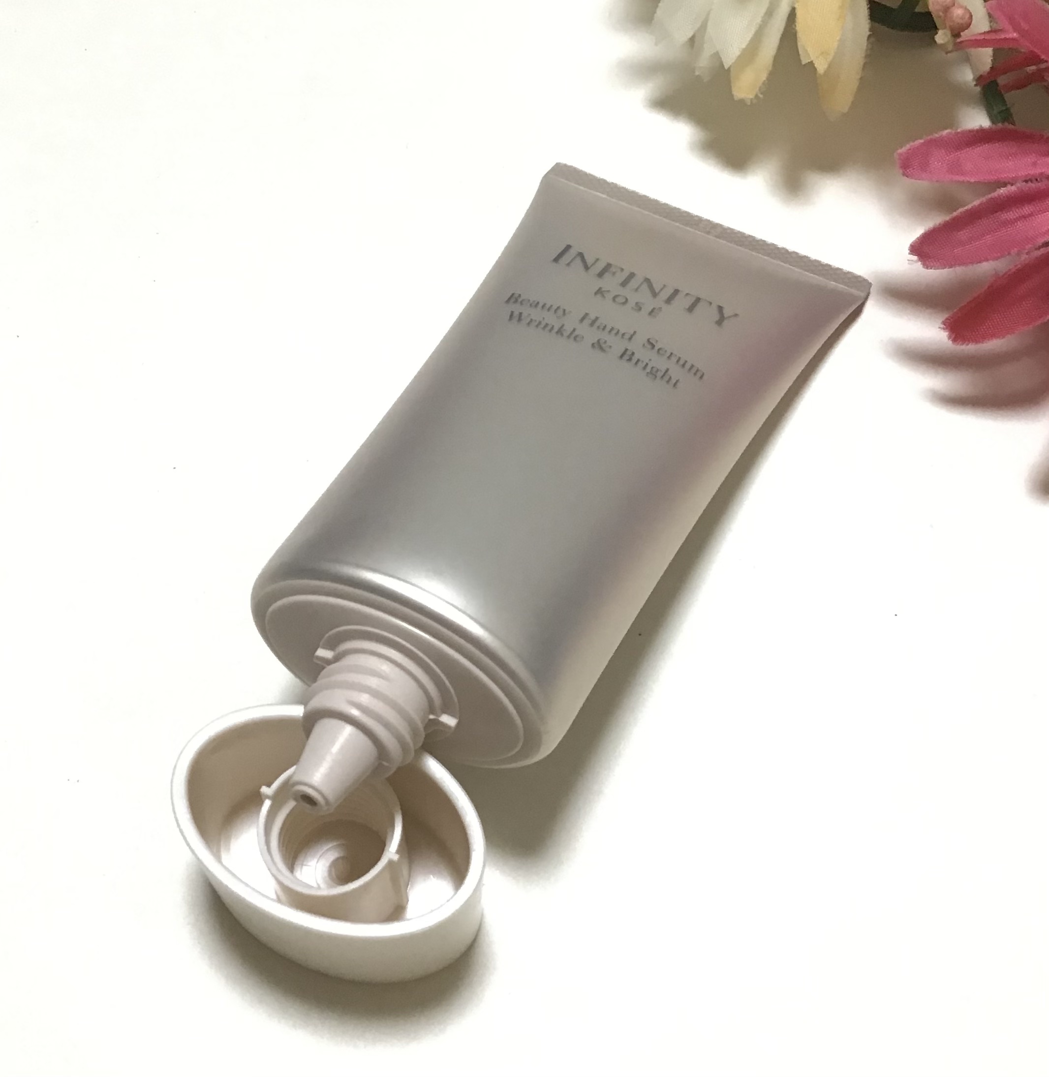 インフィニティ　ビューティーハンドセラム リンクル＆ブライト [医薬部外品]/インフィニティ/ハンドクリームを使ったクチコミ（3枚目）