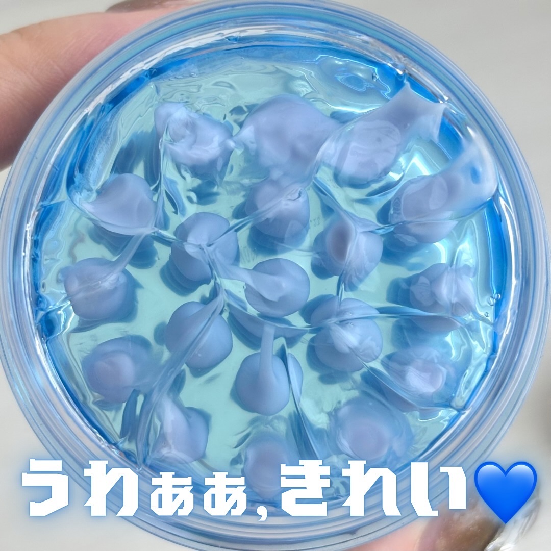 ブルーレイヤーダブルウォータークリーム/MEDITHERAPY/フェイスクリームを使ったクチコミ（2枚目）