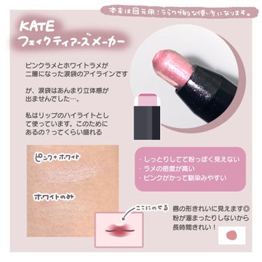 フェイクティアーズメイカー PK-1/KATE/ペンシルアイライナーを使ったクチコミ（2枚目）