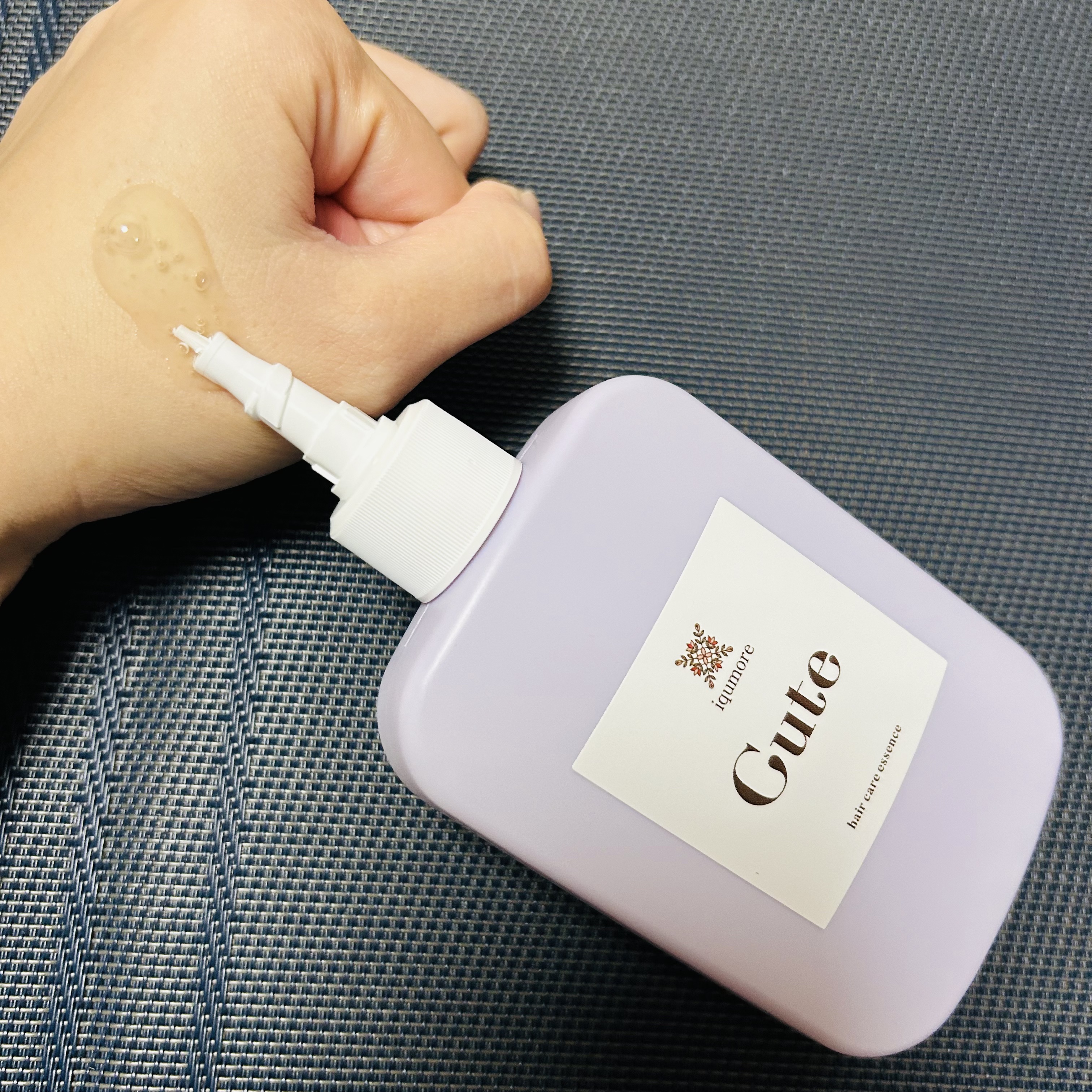 キュートヘアケアエッセンス/iqumore/頭皮ローションを使ったクチコミ（2枚目）